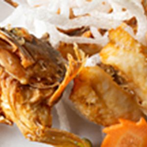 deep fried scorpionfish