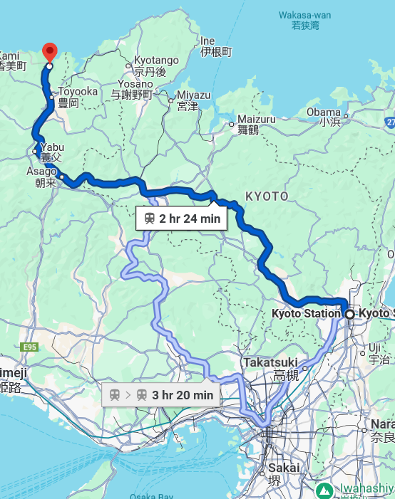 Kyoto to Kinosaki Onsen